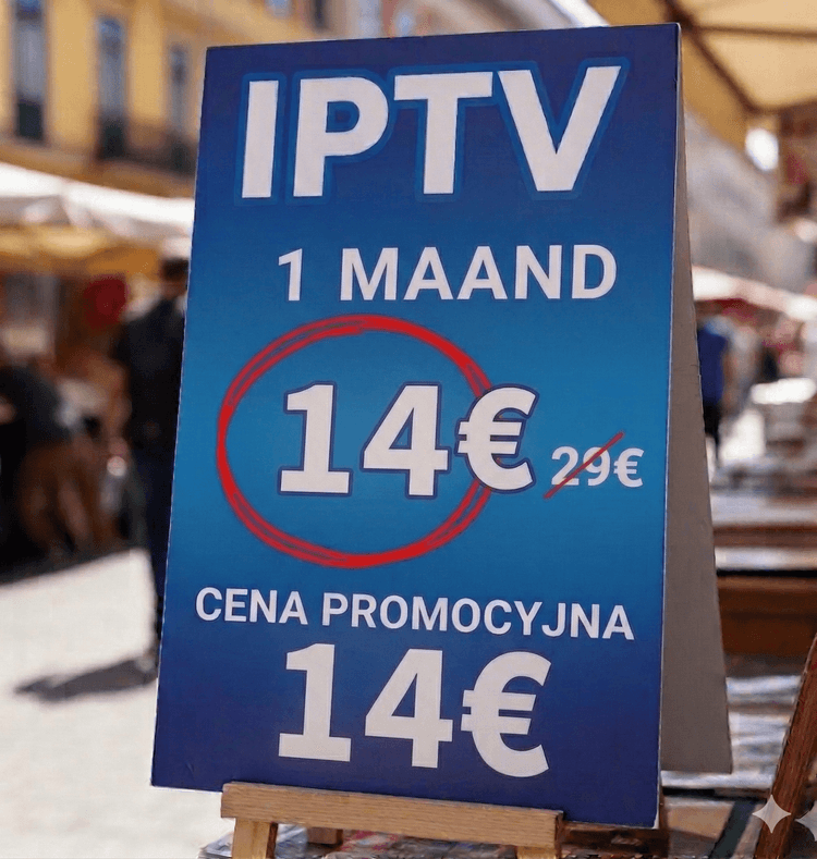 IPTV Nederland 1 Maand Pakket