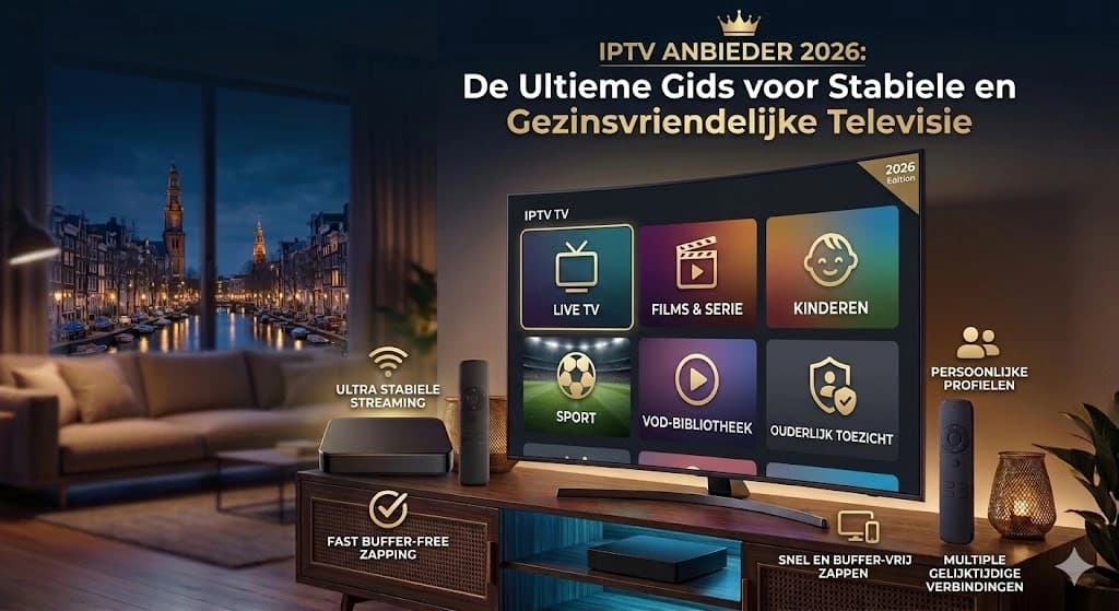 Beste IPTV Anbieter 2026: De Ultieme Test & Vergelijking