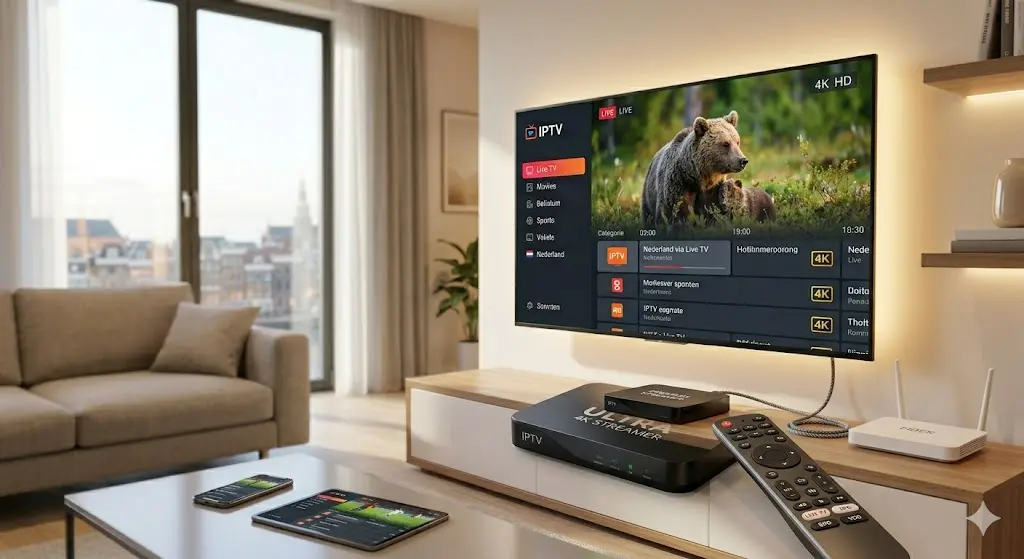 Beste IPTV abonnement: De Ultieme Gids voor 4K en Live TV